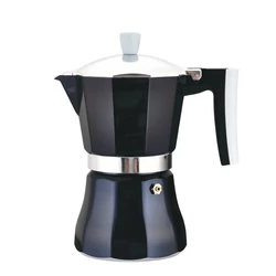 Kotyogós kávéfőző 6 személyes alumínium indukciós Azzurro sötétkék Perfect Home