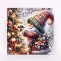 Négyzet alakú műanyag tálca