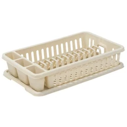 Kicsi edényszárító tálcával