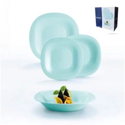 Étkészlet CARINE 18 részes türkiz