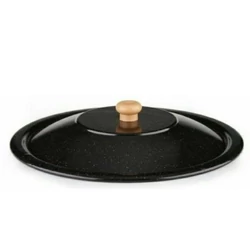 Bográcsfedő 22L zománc 44cm