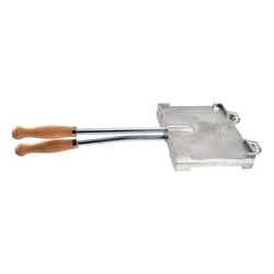 Négyzet alumínium ostyasütő (15x20 cm-es)