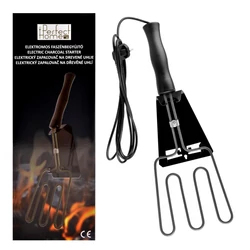Perfect Home rozsdamentes elektromos faszénbegyújtó (800 W-os)