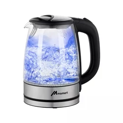 Momert üveg vízforraló (1,7 L-es)