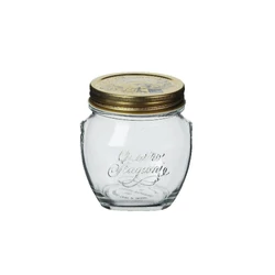 Bormioli Rocco QUATTRO ANFORA tároló +tető 0,3l /hasas/