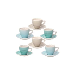 Tognana ALMEIDA LOUISE kerámia kávés készlet 21 cl (6 db)