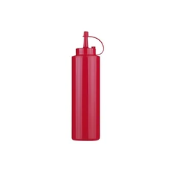 Paderno PE adagoló flakon piros 360 ml