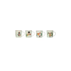 Karácsonyi porcelán bögre karácsonyi dekor 38 cl