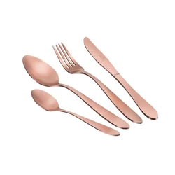 Berlinger Haus 24 részes evőeszköz készlet, szatén rose gold / BH-2213A /