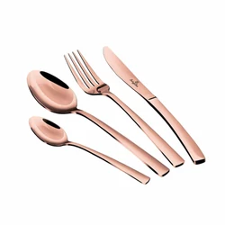 Berlinger Haus 24 részes evőeszköz készlet, szatén rose gold / BH-2637A /