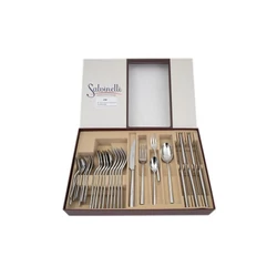 Salvinelli 250 rozsdamentes evőeszköz készlet 30 r. 5 mm