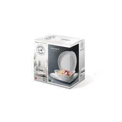 Bormioli Rocco COCONUT üveg étkészlet (18 részes)