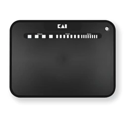 KAI fekete műanyag vágólap L, 37 x 27 x 0,2 cm (BZ-0043)