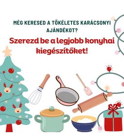 Karácsonyi kulináris örömök – Konyhai ajándék ötletek, amik biztosan megdobogtatják konyhakedvelő szeretteid szívét