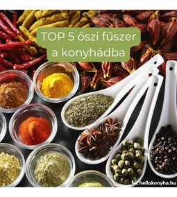 Őszi ízek a konyhában – 5 fűszer, amit most érdemes elővenni