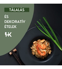 Kreatív konyha: Tálalás és dekoratív ételek