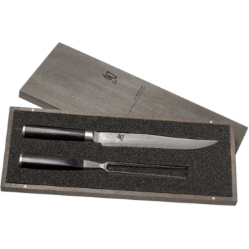 KAI Shun Classic 2 darabos szeletelő kés és húsvilla készlet