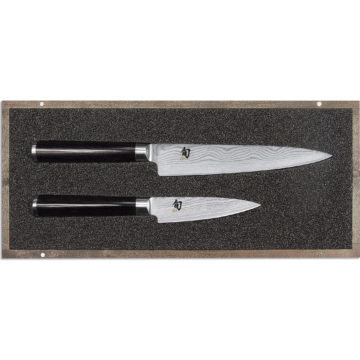 KAI Shun Classic 2 darabos kés készlet (DM-0700 + DM-0701) (DMS-210)