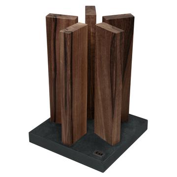 KAI Stonehenge késtartó diófából, gránit talppal (5 oszlop)