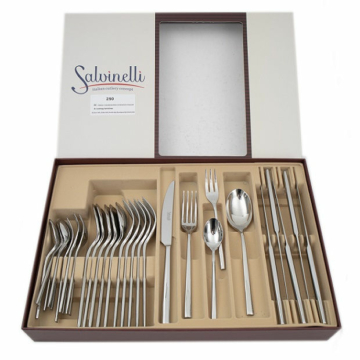 Salvinelli 250 rozsdamentes evőeszköz készlet 30 r. 5 mm