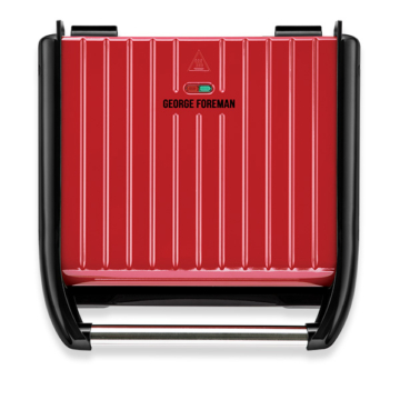 George Foreman Steel Red grill - Large