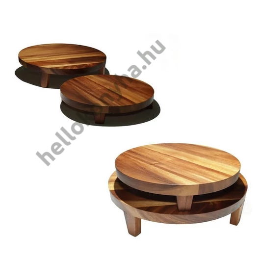 Fa büféállvány 2db /40x9 cm + 33x6 cm