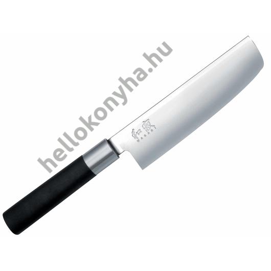 KAI Wasabi Black Nakiri szakácskés 16,5cm