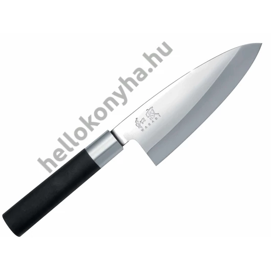 KAI Wasabi Black Deba szakácskés 15cm