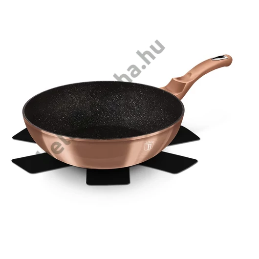 Berlinger Haus ROSE GOLD bevonatos WOK 28cm