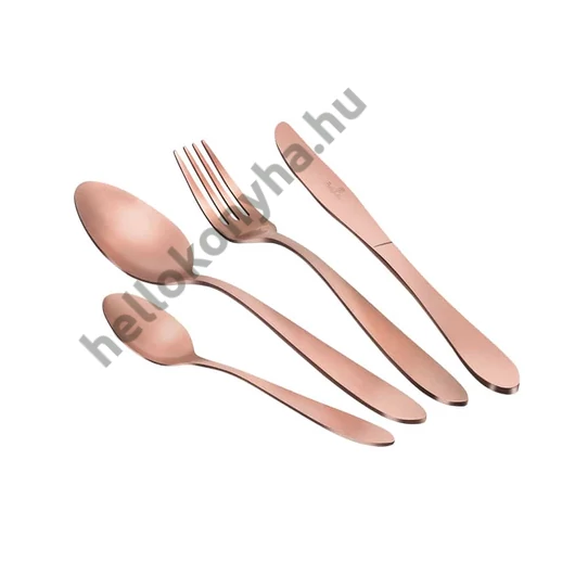 Berlinger Haus 24 részes evőeszköz készlet, szatén rose gold / BH-2213A / 