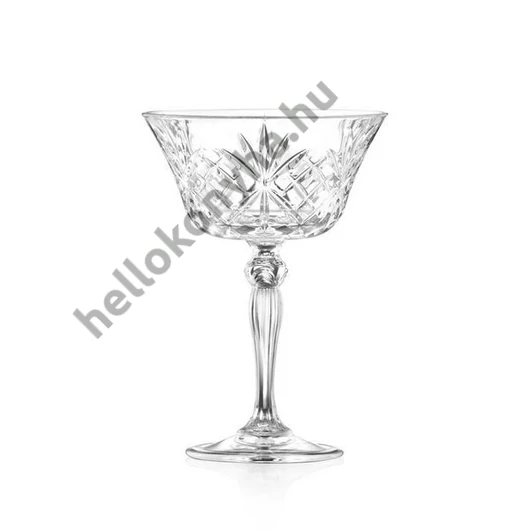 RCR MELODIA talpas pezsgős kehely 26cl 6db