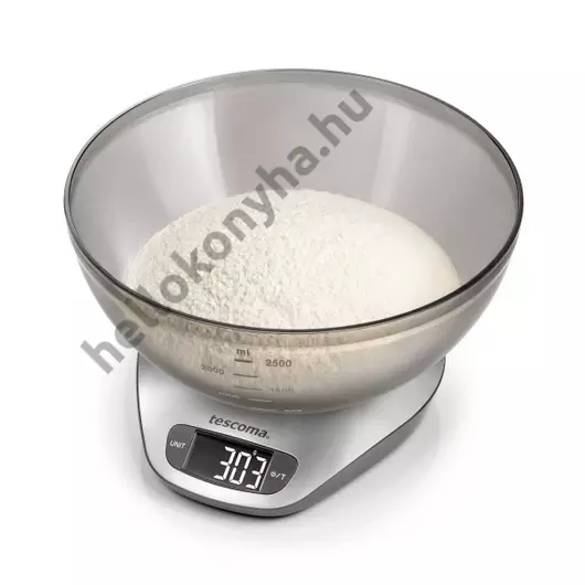 Tescoma GrandCHEF Digitális konyhai mérleg tállal 5.0 kg