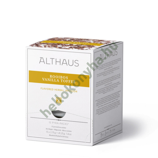 Althaus Rooibush Vanilla Toffee Tea 15x2,75g