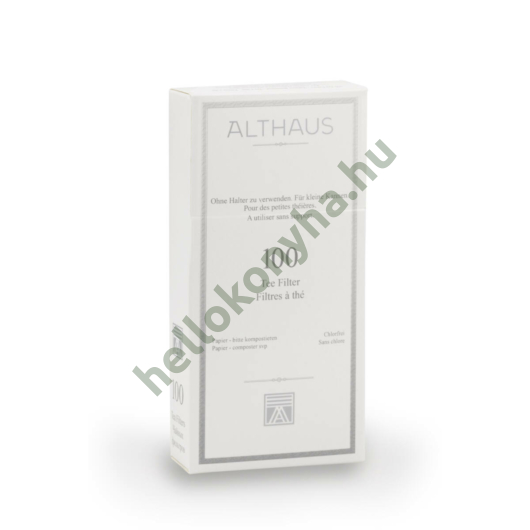 Althaus Teafilterpapír 100db