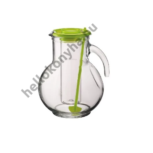 Bormioli Rocco KUFRA VERDE kancsó hűtőbetéttel 2 liter