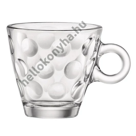 Bormioli Rocco DOTS mokkás készlet 9cl (6 db)