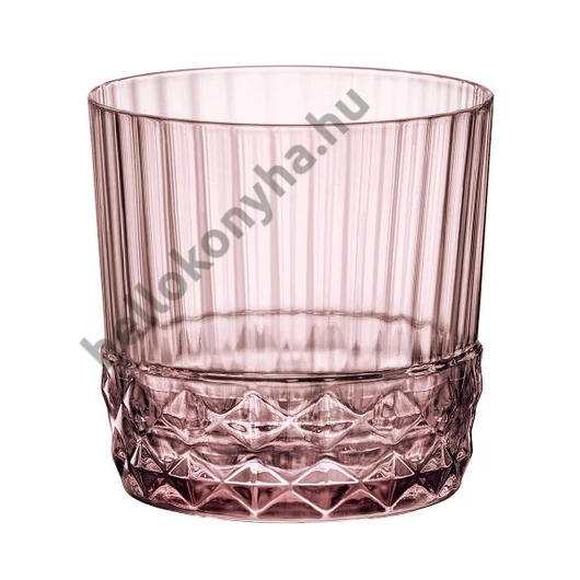 AMERICA’20s ROCKS LILAC ROSE whiskys pohár 30 cl (6 db)