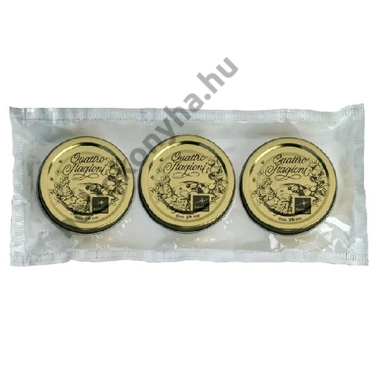 Bormioli Rocco QUATTRO üveghez tető 5,6cm 3db /0,15l-hez/