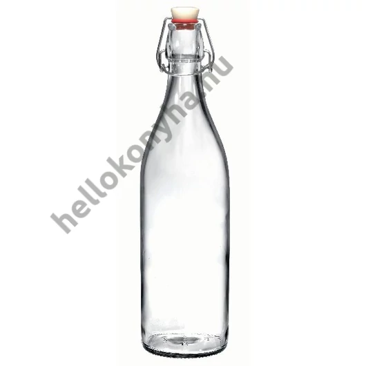 Bormioli Rocco GIARA TRANS. csatos üveg 1 liter