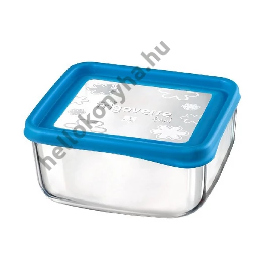 Bormioli Rocco FRIGOVERRE BLU szögl. doboz 19x19cm