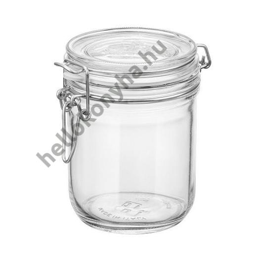 Bormioli Rocco FIDO ÚJ TRANS. csatos üveg 0,5 l /HENGER