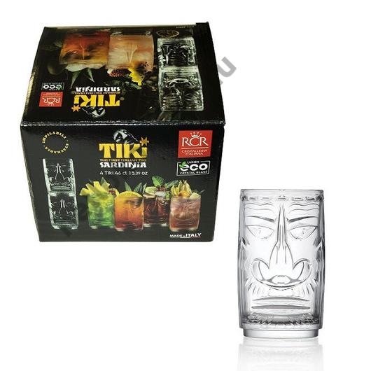 RCR TIKI SARDINIA koktélos pohár 45 cl 4 db