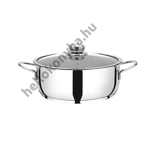 Pintinox FIRST rozsdamentes lábos+ü.fedő 20cm 2,5l