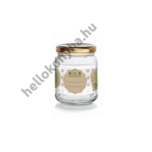 Cerve GREEN BIO befőttesüveg+tető 0,2l