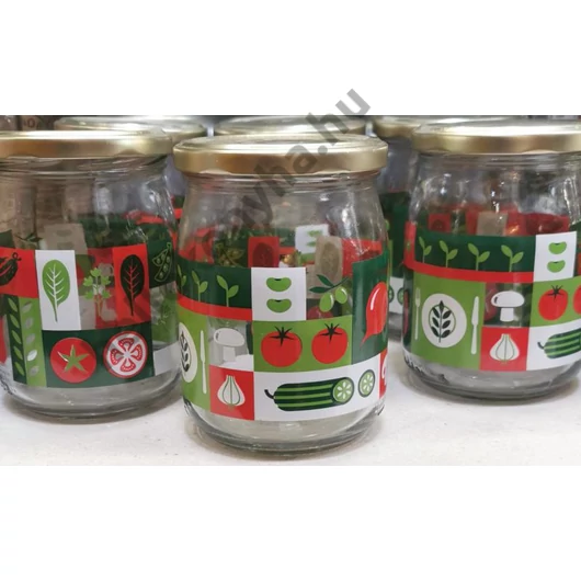 Cerve Pachino befőttes üveg tetővel 5dl 1 db