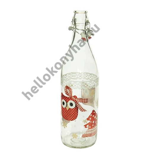 LORY csatos üveg 1 liter SOFT CHRISTMAS karácsonyi