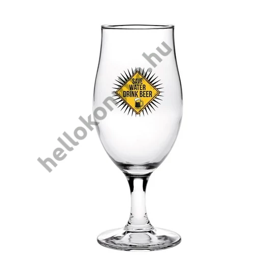 Cerve EXECUTIVE talpas sörös kehely 0,4 liter  "SAVE WATER DRINK BEER"