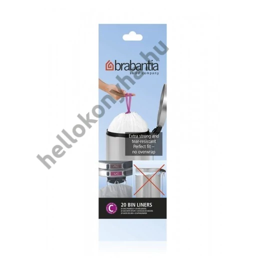Brabantia Szemeteszsák 12l 20 db /40x49 cm C/