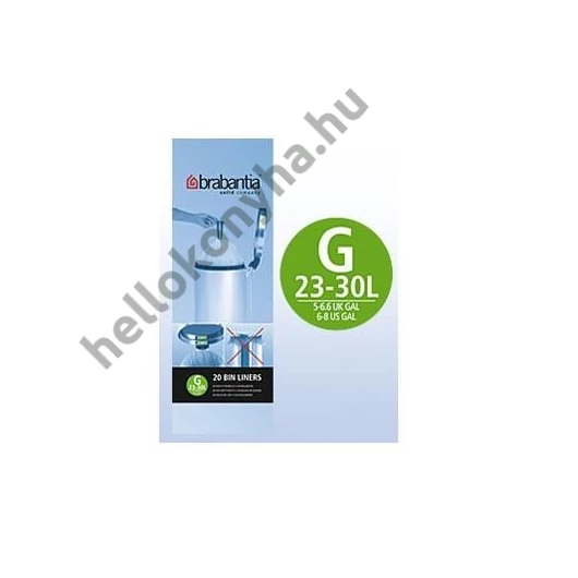 Brabantia Szemeteszsák 30l 20 db /44x76 cm G/