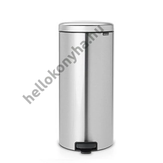 Brabantia PEDAL BIN NEWICON pedálos szemetes 30L MATT STEEL FPP